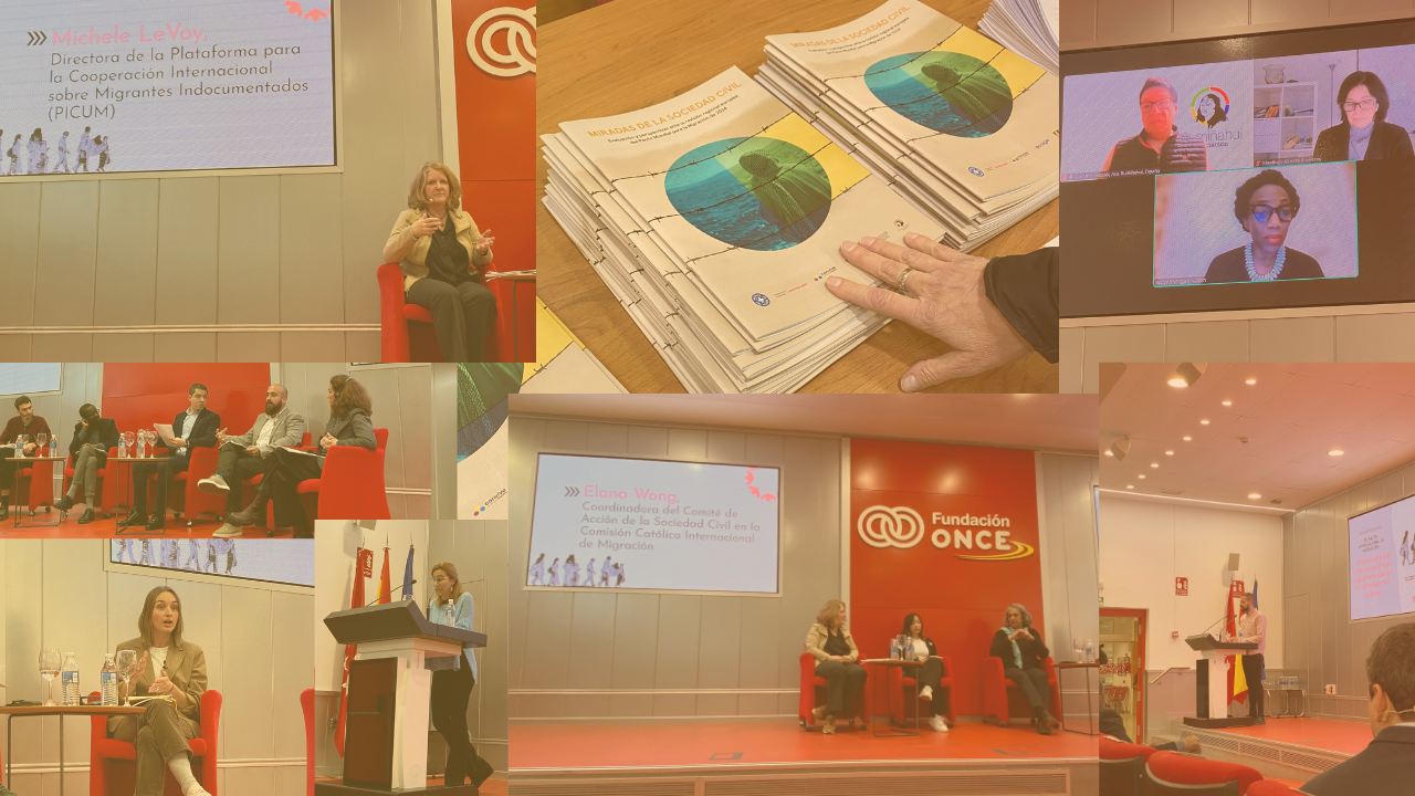 AC members and friends in Madrid to discuss civil society critical perspectives on the GCM